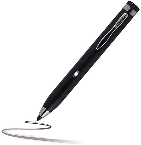 Navitech Broonel Black Fine Point Digital Active Stylus Pen компатибилен со Lenovo ThinkPad X1 јогата