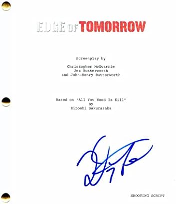 Даг Лиман потпиша Autograph Edge of Tomorrow Full Movie Script - Во главните глуми Tom Tom