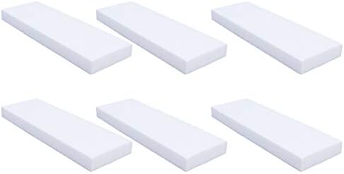 Нубести сунѓер торта 6pcs занаетчиски блокови од пена од полистирен блок блок -пена блокови за скулптури торта манекенки моделирање на