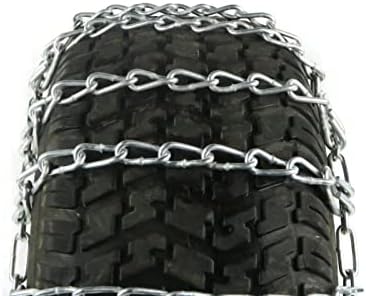 Продавницата РОП | 2 пар за ланец на гуми за клубски питом 16x6.5x8, 16x6.5x6 фронт 22x11x8 Задна гума