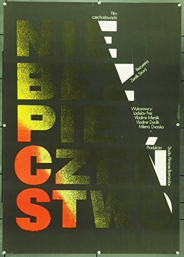 Закана оригинална полска постер уметност од Mieczyslaw Wasilewski многу фино