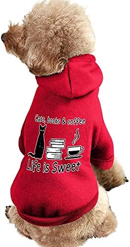 Книги мачки живот е слатка печатена миленичиња дуксери пуловер кучиња скокање мачка маичка за џемпери тренд тренд на врвни дизајни