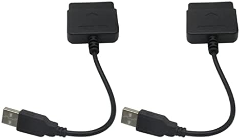 USONLINE911 USB PS2 до PS3 Кабел за конвертор на контролорот на игри за игра за Sony PlayStation 2 3