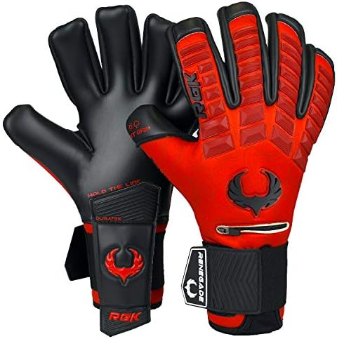 Renegade GK Eclipse Professional Soccer голмани нараквици со микроб-чувар про-TEK Fingersaves & 4+3mm Ext Contact Conpe | Голмани