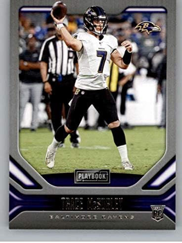 2019 Panini Playbook 154 Trace McSorley Baltimore Ravens RC RC Dookie NFL Football Trading Card