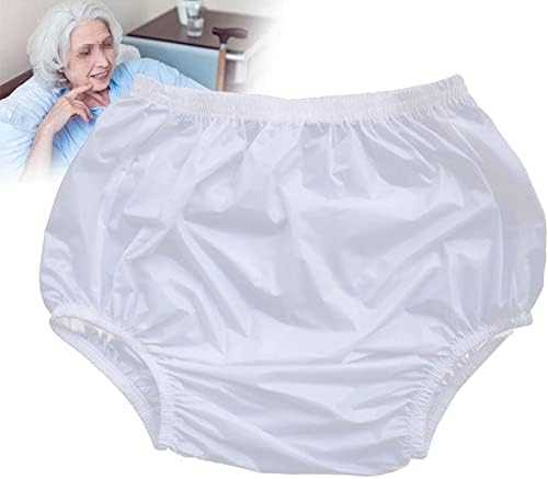 Инконтиненција за возрасни Повлечете Пластични Панталони Преку Ноќ Шорцеви Мажи Жени Пелени Бели