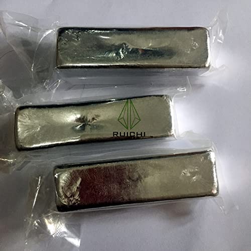 Ruichi 5g 10g 20g 50g Индиум метал 99,995% чист елемент 49 Индиум инготен Индиум блок