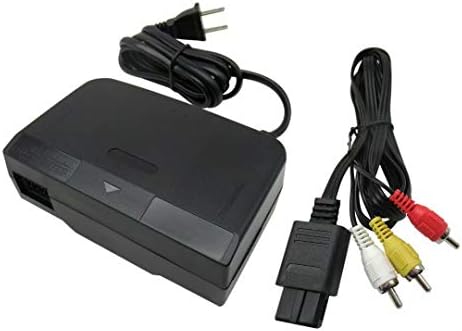Нов адаптер за напојување со напојување и кабел за кабел за кабел за Nintendo 64