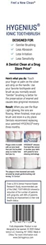 Hygenius јонска четка за заби. Крајната плакета за борба против трилиони јонски четки за заби. Стоматолошка чиста по цена на продавница