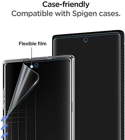 Спиген Неофлекс Заштитник на Екранот [Tpu Филм] Дизајниран За Galaxy Note 10 Плус [2 Пакет]
