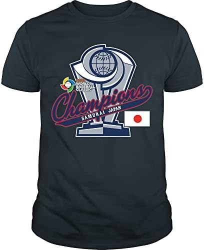 Светски шампион Бејзбол Класик 2023 Самурај Јапонија Бејзбол тим 2023 Светски класичен самурајски шампион Куп маица