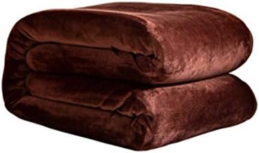 Креветот од орев мек корално руно руно ќебето faux крзно цврста боја софа покритие за покривање зимско ќебе