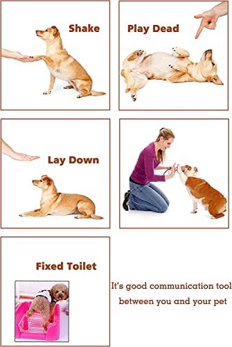 HoAoOo Pet Clicker За Обука со Ремен За Зглоб - Кликери За Обука На Кучиња
