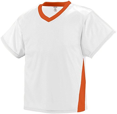 Малиот 9726 на момчињата на Аугуста Спортска облека, бело/портокалово
