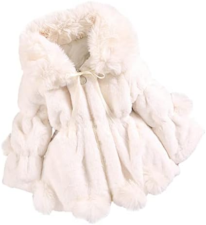 Детско дете бебе девојки зимско топло дебело цврсто цврсто ракав руно облека палто јакна девојки зимски палта за