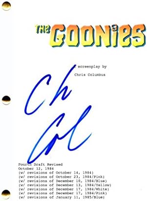 Крис Колумбос потпиша автограм „Гоники“ целосна скрипта за филмови - режисер на дом сам, дома сам 2 изгубен во Newујорк, Авантури во Бабисит,