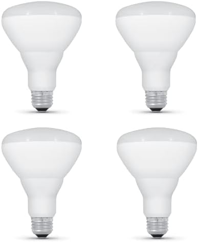 Feit Електрични LED BR30 Светилки, 65W Еквивалент, 7.2 W LED, 650 Лумени, Затемнети, 2700k Мека Бела, E26 База, 22 Година Живот,