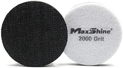 Maxshine Black Denim Demogral Pare Pare Pad- 2 Pack - DIA: 135mm/4 “