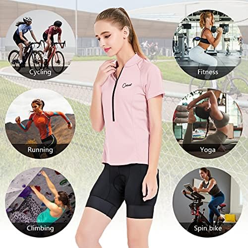 Catенска женска велосипедска маичка со маичка за вежбање жени летни врвови