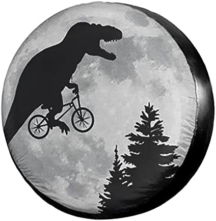 Фуруидеја диносаурус Месечината резервна гума за покривање на гумата за прашина, капакот на гумата, вклопување приколка, РВ, SUV и