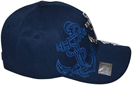 Официјално лиценцирано воено капаче на американската морнарица, воена капа, Унисекс, бејзбол капа