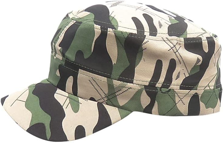 Прилагодливо унисекс питонски стил на армијата, дигитално камо лого капа за маж и жени, основен секојдневен воен стил