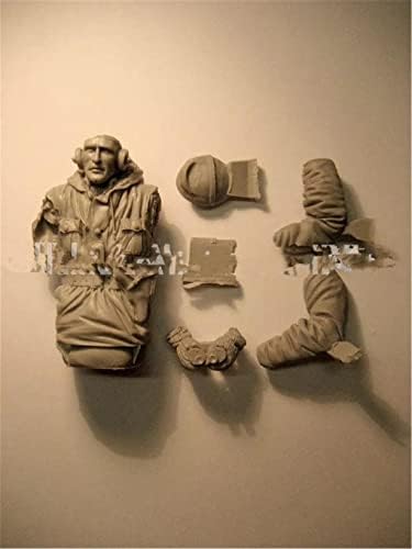 1/16 смола фигура Војник модел на војник од Втората светска војна германски резервоар за биста смола Минијатурна комплет // 4O2-2