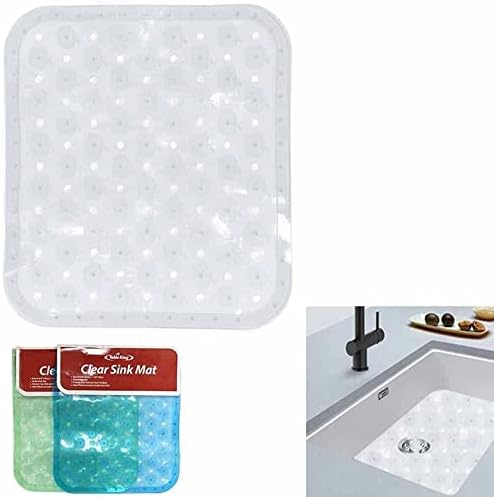 1 Пластичен заштитник за мијалник Мат 10 x 12 сад решетка решетка за сушење стакло кујна кујна