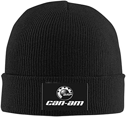 uthgxiu мажи жени топло лого beanie hat череп капа плетена капа капа црна