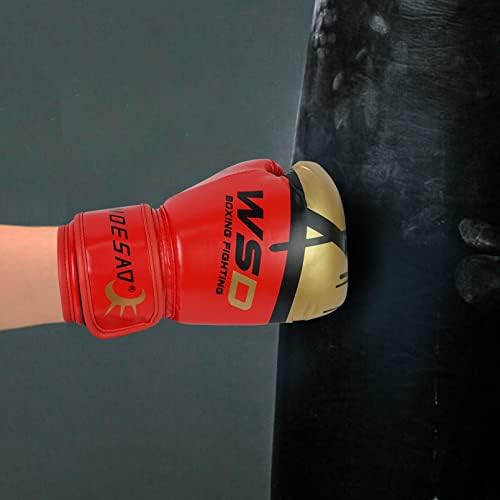 Luwint Детска младинска боксерска ракавици 6oz 8oz, премиум тренинг спаринг ракавици за 6-8 8-12 12-16 години, почетник на ракавици со тешки торби
