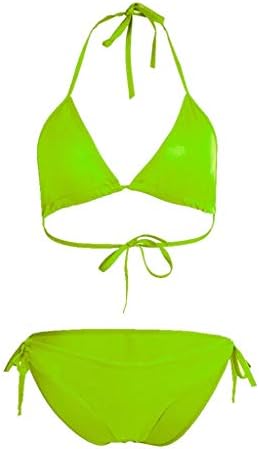 Секси бикини комплети за жени поттикнуваат костими за капење Солидни печати две парчиња костуми за капење на плажа за завој за завој за капење