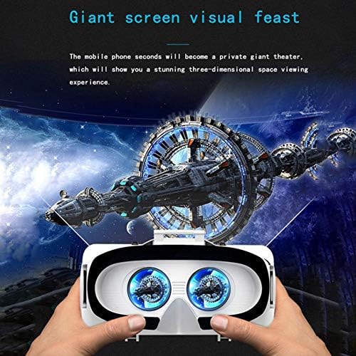 Шангјан Vr Слушалки, Универзална Виртуелна Реалност Очила-Играат Вашите Најдобри Мобилни Игри Филмови Со Мека &засилувач; Удобно Нови 3D VR Очила,