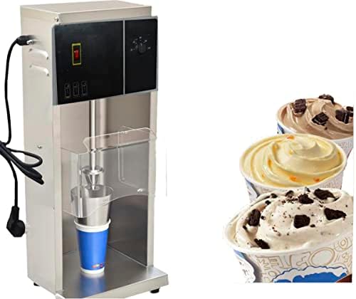Preasion 110V Машина за сладолед Автоматски миксер за сладолед Машината мешавина мек сладолед блендер СВЕТСКИ СВЕТСКИ ШАКЕР БЛЕНДЕР МАКЕДОНСК