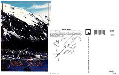 Хауард Твили Потпиша Автограм 5х7 Разгледница Делфини 1972 17-0 ЈСА АД30683-Нфл Намалување На Потписи