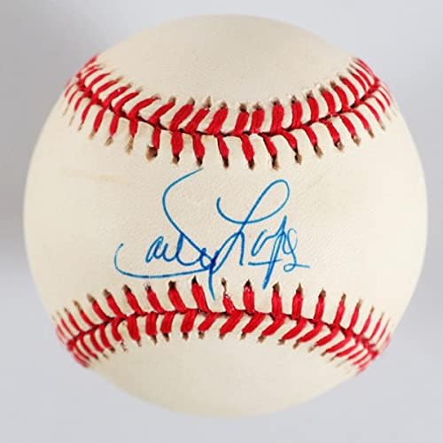 Дејви Лопес потпиша бејзбол Доџерс - COA - автограмирани бејзбол