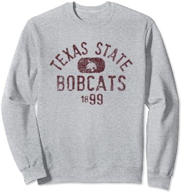Државен Бобкетс во Тексас Гроздобер 1899 лого официјално лиценциран џемпер