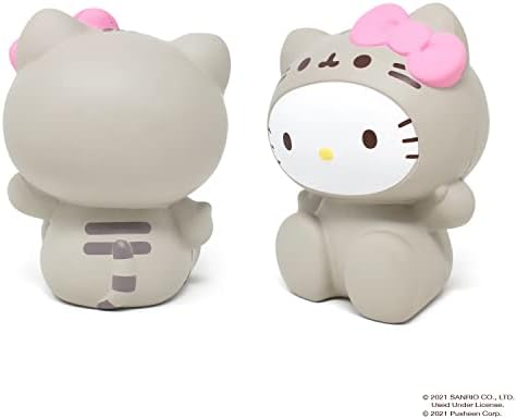 Hamee Hello Kitty ♡ Pusheen Limited Edition Slow Rising Cute Jumbo Squishy Toy [Роденденски подароци, забави за забави, филер