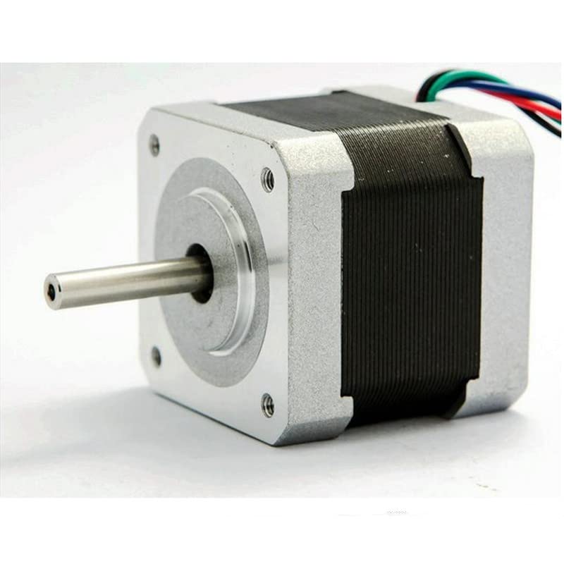 Мотор Davitu Stepper - 17 Stepper Motor 42HS34-0404 Единечна вратило 0,44nm 0,4A должина на моторот 34мм гравура на ЦПУ -