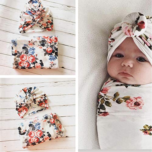Toyandona Floral Swaddle Biby Baby Girl The Newborn Floral Prinket Baby Baby Stripther Swaddle Claince Plicktet со што се совпаѓа