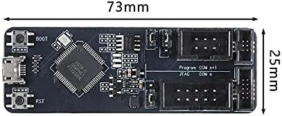 Rakstore ESP-PROG JTAG Development Board JTAG Debugging Downloader компатибилен за ESP32 ESP8266 со кабел