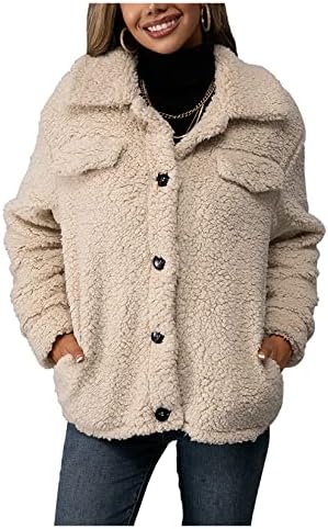 Дебел палто Xydaxin, палто со едно гради од јагнешко месо