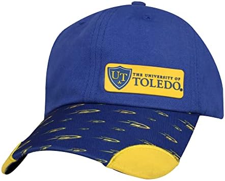 Универзитет во Толедо Неструктурирана капа со 6 панели, сина