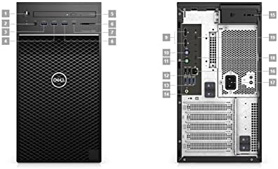 Dell Прецизност T3650 Работна Станица Десктоп | Јадро i7-512GB SSD - 16GB RAM МЕМОРИЈА-Квадро P1000 | 8 Јадра @ 5 GHz - 11-Ти Генерација НА