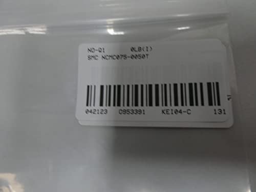 SMC NCMC075-0050T единечен дејствувачки пневматски цилиндер 3/4in 1/2in 250psi