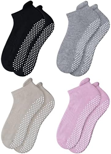 РЕЛАТИВНИ Анти Лизгачки Не Лизгачки Јога Пилатес Болнички Чорапи Со костец За Мажи Жени