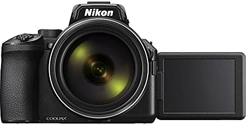 Грејс Фото | Nikon Intl. Nikon Coolpix P950 комплет за дигитална камера | 83x Оптички леќи за зумирање | UHD 4K30 и Full HD 60P видео | 16MP 1/2.3 BSI CMOS сензор | Екстремна брзина од 128 GB мемориска кар