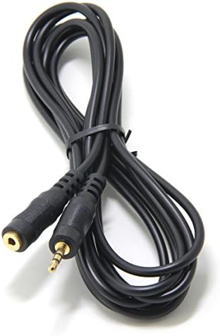 Ancable 2-Pack 6-метри 2,5 mm TRS стерео машко до женски аудио продолжено кабел за далечински управувач на камера од канон, слушалки, хармонија центар IR Blaster & IR емитер