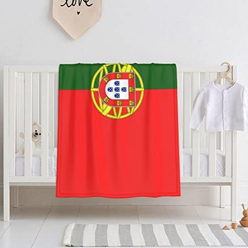 Знаме на Португалг Свидл ќебиња Супер меко бебе двојно ќебе бебе најважни сили бебе двојно ќебе 30 x40