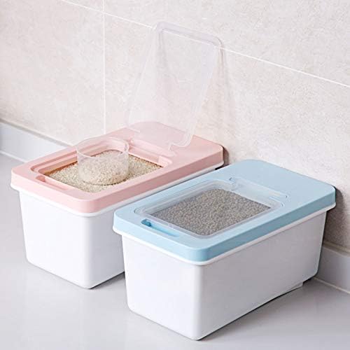 Анкус Пластична кујна контејнер За ориз Храна Кутии За Складирање житни култури Запечатени Жито За Складирање Отпорно На Влага