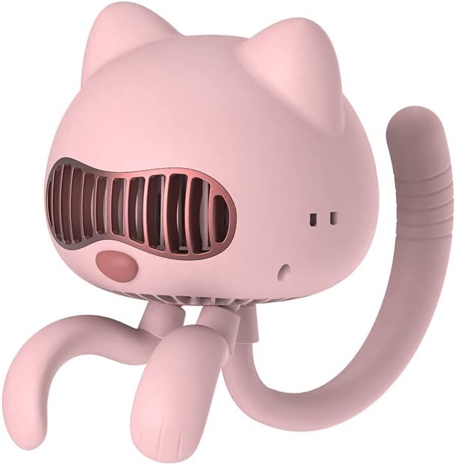 ИНСОЛКИДОН рачен Вентилатор ЗА Количка USB Полнење Без Вентилатор За Ване за Студентска Канцеларија мини симпатична мачка Мал Вентилатор За Домашен Вентилатор Пре?